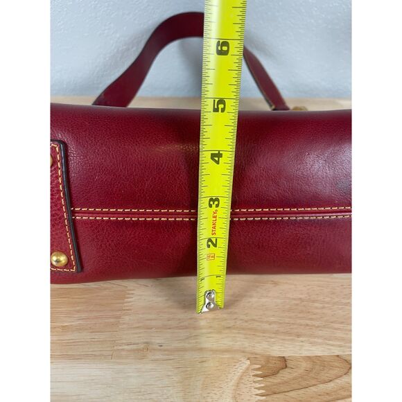 Dooney & Bourke Women's Florentine Red Cassidy Hobo Shoulder Bag - Picture 12 of 13